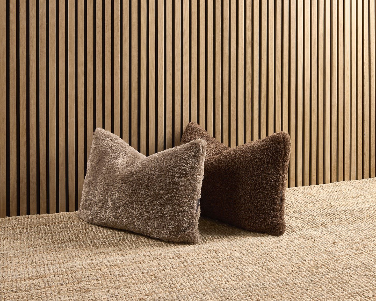 Cocoa Pebble Bedroom Cushion - Image 4