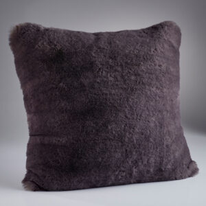 Russian Blue Faux Fur Cushion