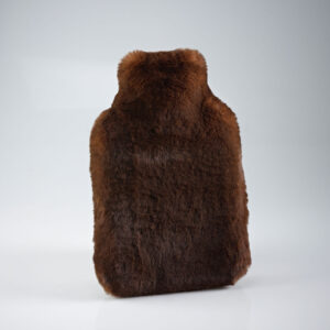 Brown Bear Faux Fur Hot Water Bottle