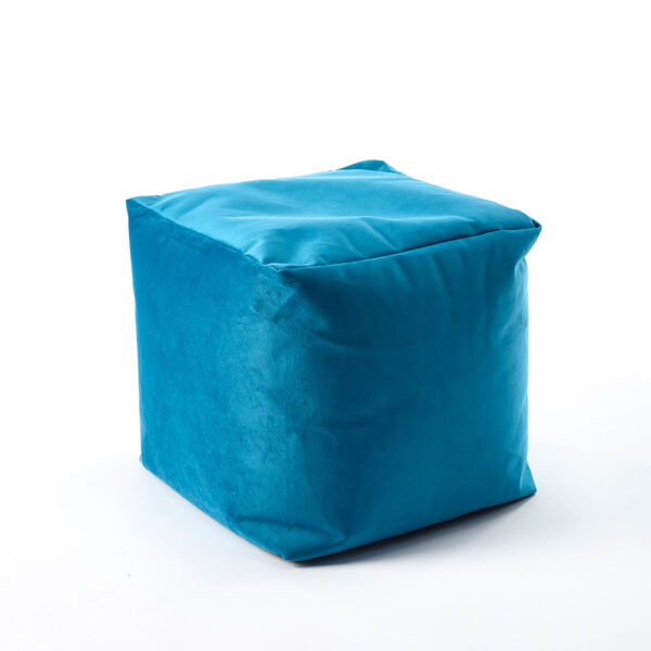 Aqua Luxe Velvet Bean Cube