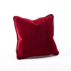 Cranberry Luxe Velvet Cushion